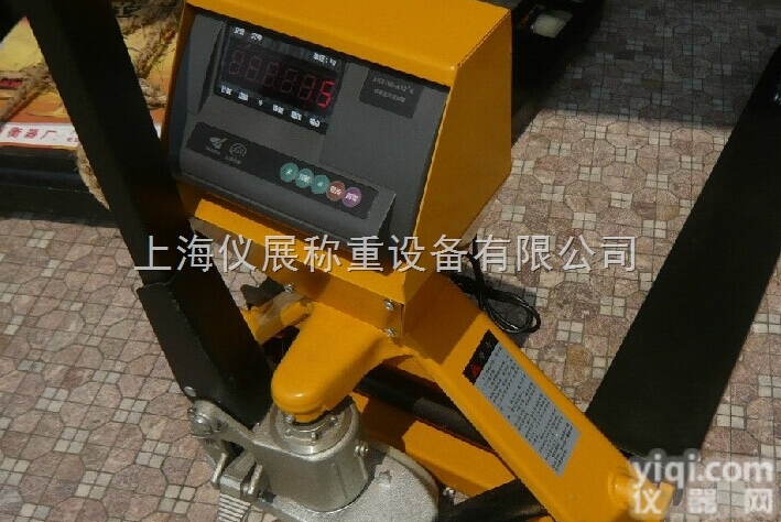 天津1000kg<em>防爆</em>手推叉车秤，1.5吨<em>防爆</em><em>地牛</em>秤厂价<em>直销</em>