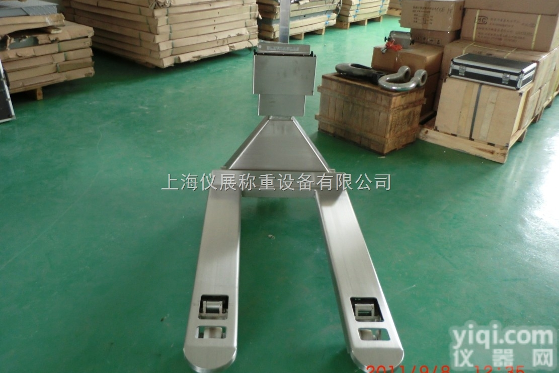 YCS  上海不锈钢叉车<em>电子秤</em>哪家好，304<em>材质</em>不锈钢叉车秤哪里有卖