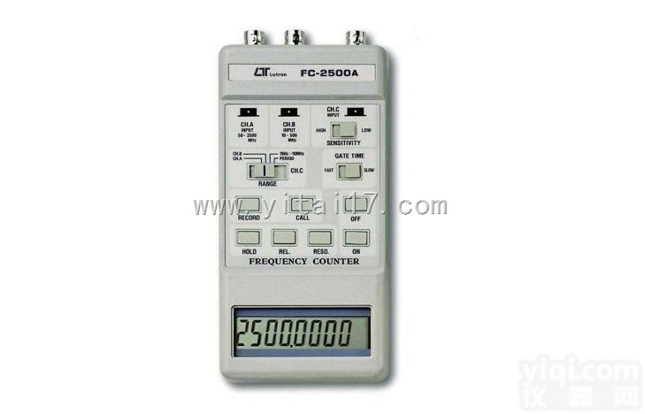 FC-<em>2500</em>A  <em>掌上型</em>计频器<em>频率计</em>