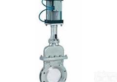 气动<em>对夹式</em>刀形<em>闸阀</em>PZ673<em>刀型</em><em>闸阀</em>