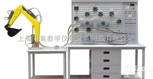 TYWJJ-18G  挖掘机液压PLC控制实训装置|<em>液压与气动实训装置</em>