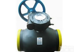 Q361F  <em>蜗轮</em>全<em>焊接</em><em>球阀</em>，<em>焊接</em><em>球阀</em>