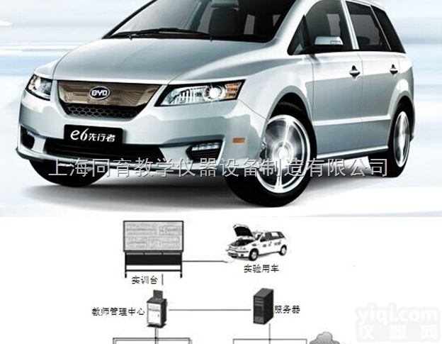TYQC-XNY-02  <em>比亚</em>迪E6纯电动整车在线检测实训考核系统|汽车<em>新能源</em>教学设备