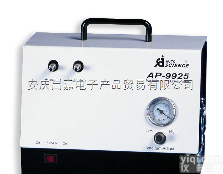 AP-9925无油<em>真空泵</em>、压力：0-80KPa 、<em>流量</em>：25L/min