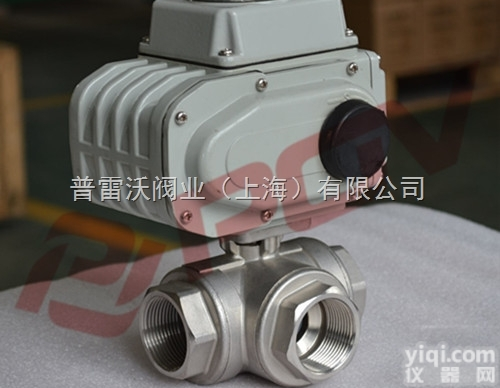Q981F-16P  <em>卡箍</em>快装式<em>电动</em>三通<em>球阀</em>