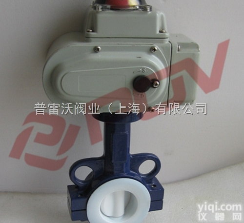 D941F<em>耐酸碱</em>电动<em>蝶阀</em>