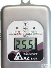 AZ8829  温<em>湿度记录仪</em>（带<em>显示</em>）、RS232、温度 -40～85℃ （-40~1...