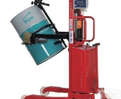 手动<em>液压升降</em>倒桶车<em>电子秤</em>/400公斤油桶搬运车秤