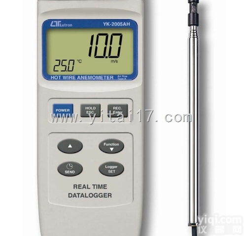 YK-200H  记录式热线式风速计/<em>风量</em>计/<em>温度计</em>