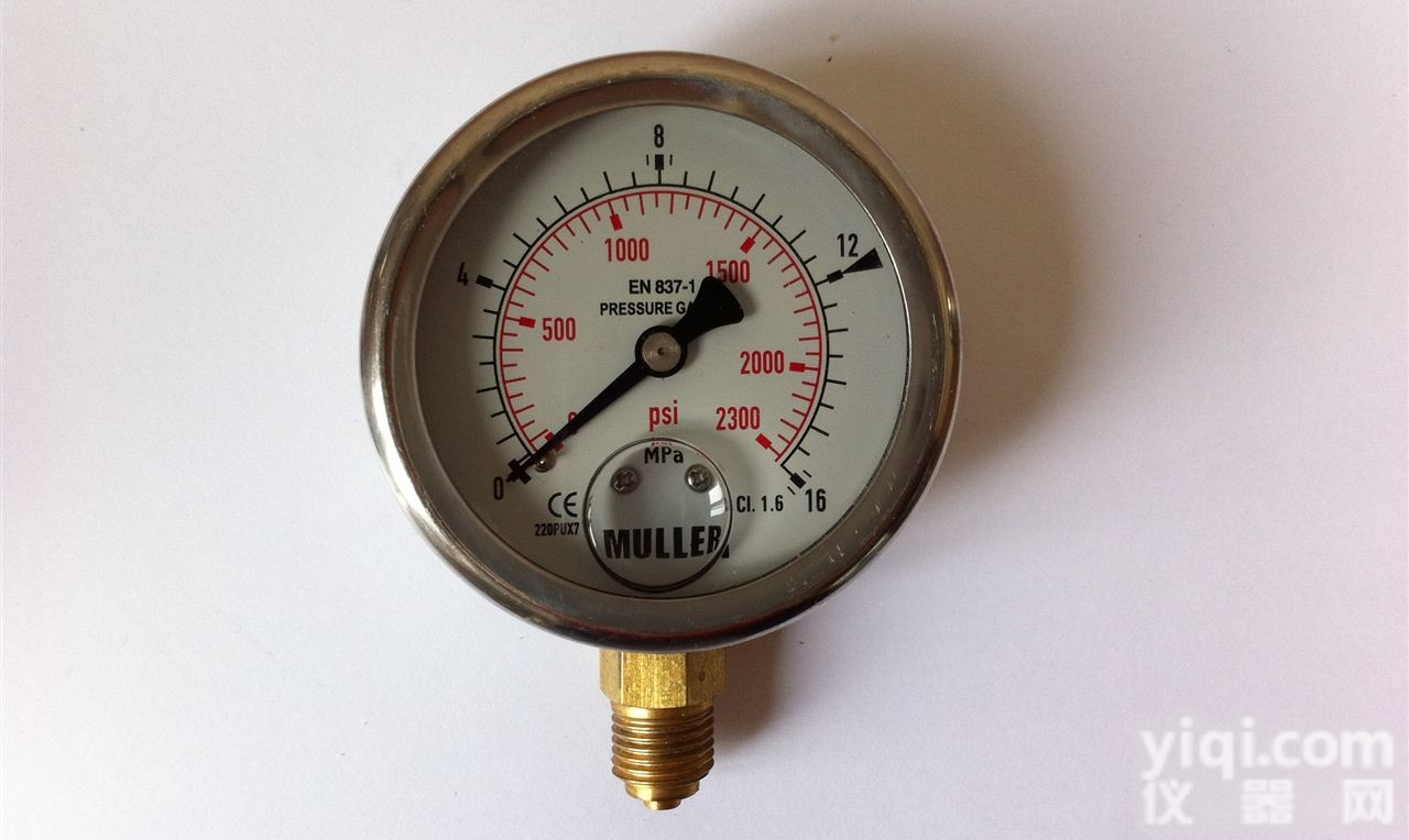 上海超高压<em>压力表</em> Y-ML100/<em>280</em>