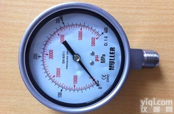 Y-ML100/<em>200</em>  液压站超高压<em>压力表</em> Y-ML100/<em>200</em>