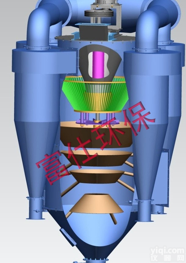 HF  HF型GX转子<em>选粉机</em>|盐城<em>选粉机</em>厂家|双转子<em>选粉机</em>