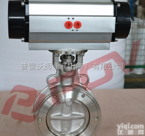 D673H  金属硬密封气动<em>蝶阀</em>耐<em>高温</em>