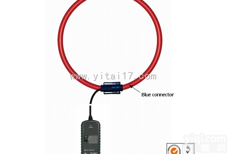 <em>CP-3000</em>  可绕式电流钳头钳表 3000A软式比流器、软式CT