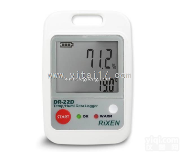 DR-22D 迷你<em>温湿度</em> 露点温度<em>记录器</em>记录仪
