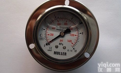 <em>MULLER</em>超<em>高压</em><em>压力表</em> Y-ML100/280