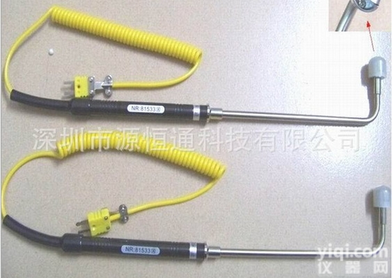 NR81533A  NR81533A<em>台湾</em>泰仕K型表面热电偶探头NR-81533A<em>弯头</em>探头N...