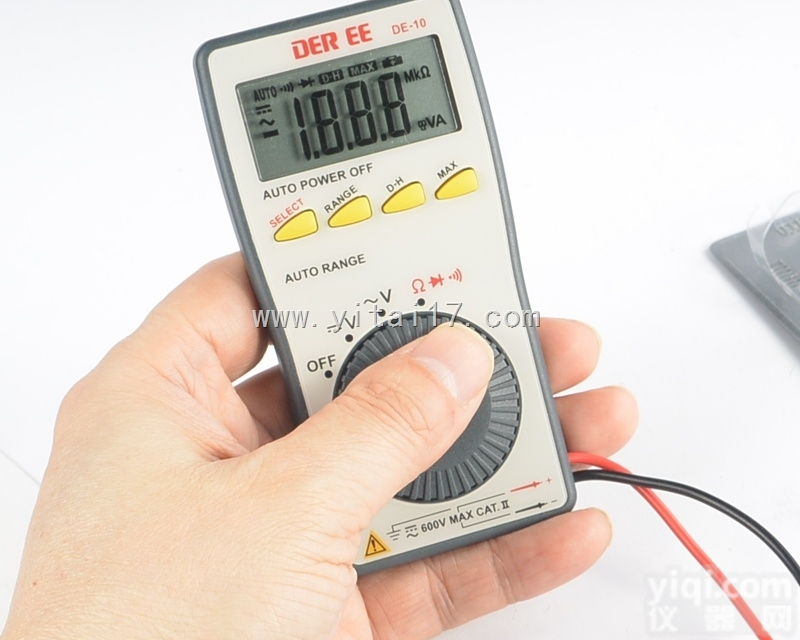 DE-10 DEREE<em>数字</em><em>卡片式</em>袋装<em>万用表</em>（台制）