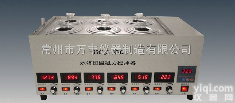 HCJ-6D-  <em>水浴</em>恒温<em>磁力</em><em>搅拌器</em>