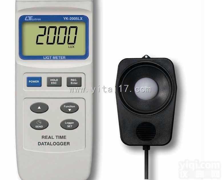 YK-<em>2005LX</em> 记录式<em>照度计</em> 16000笔记录  四周光源系数补偿