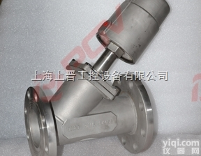 聚酰胺PA-<em>全不锈钢法兰气动角座阀</em>－耐温220度