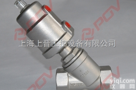 <em>聚酰胺</em>PA螺纹--全不锈钢气动<em>角座阀</em>－<em>耐温</em>220度