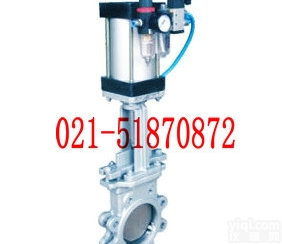 PZ673X  <em>上海</em>刀型<em>闸阀</em>生产专家—<em>上海</em>巴阀-气动<em>对夹式</em>刀型<em>闸阀</em>