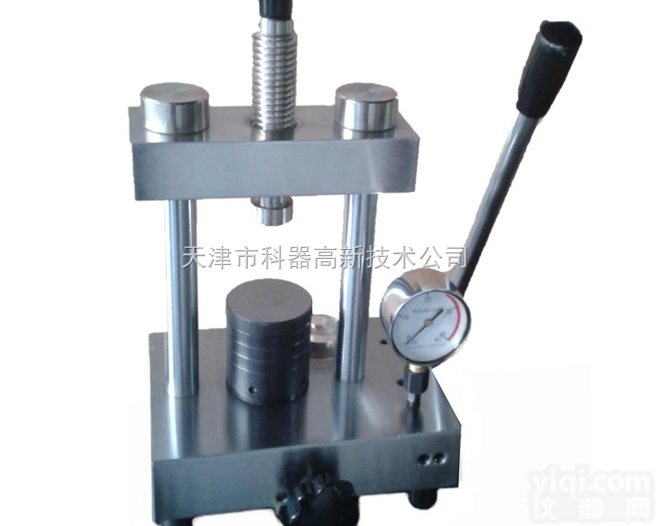 769YP-12T  769YP-12T <em>小型</em>手动粉末<em>压片机</em> 12吨<em>红外</em>专用粉末<em>压片机</em>天津科...