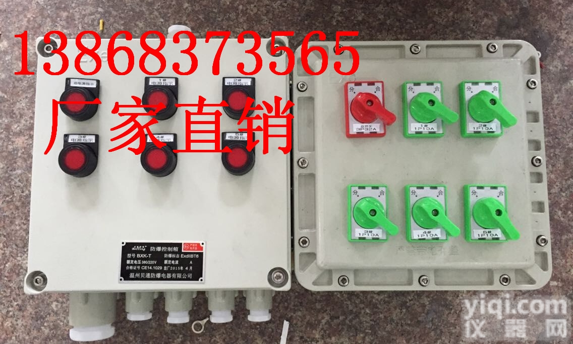 BXM（D）53 系列<em>防爆</em><em>照明</em>（动力）<em>配电箱</em>（ⅡC、DIP、户内、户外...