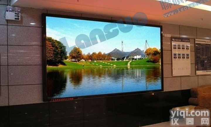 公司前台led<em>大屏</em>幕 大厅P4<em>高清</em>led显示屏安装报价