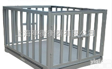 动态称重带<em>围栏</em>称<em>畜牧</em>的5吨电子地磅