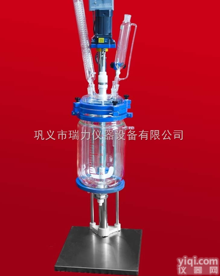 S212-3L<em>双层</em><em>玻璃</em><em>反应釜</em>/瑞力仪器