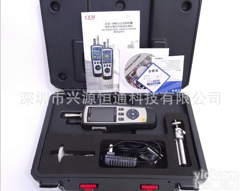 DT-9880M  CEM华盛昌<em>粉尘</em><em>颗粒物</em>监测<em>检测仪</em>pm2.5粒子计数器称重仪DT-988...