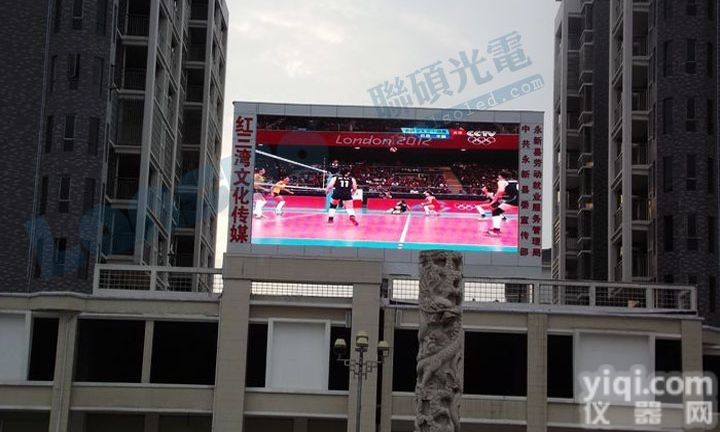 <em>墙体</em>led<em>广告</em>发布大屏 P10全彩led<em>广告</em>招商屏幕厂家