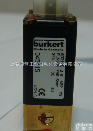 Burkert<em>电磁阀</em><em>概览</em>及选型指南