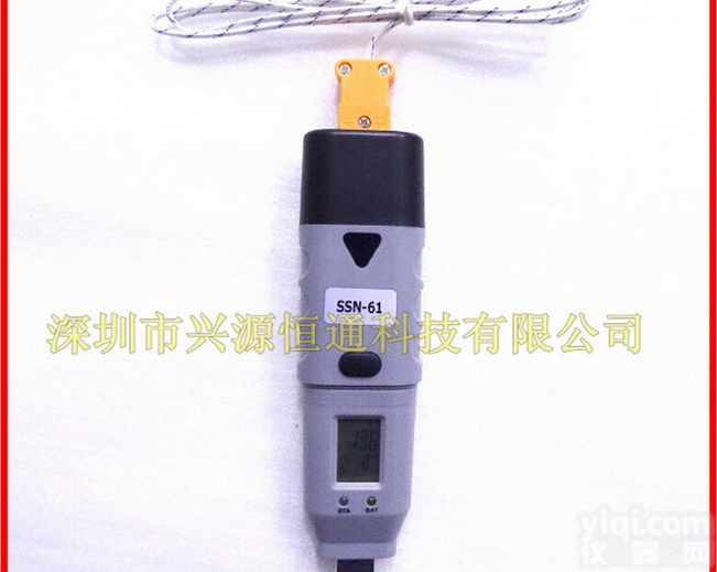 SSN-61  高精度K型热电偶<em>温度计</em>温度记录仪<em>USB</em> 温度自动感应记录器SSN-61