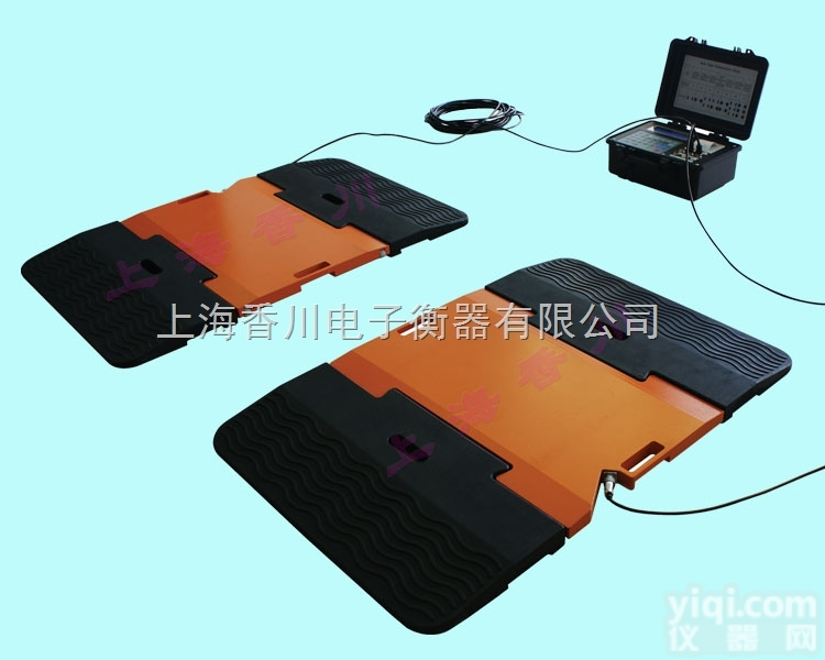 150吨出口式<em>便携式</em>汽车磅秤 <em>便携式</em>静态称重<em>轴重</em>秤