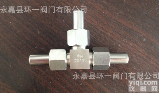 HY-3HJ  活动<em>焊接</em>式<em>不锈钢</em>三通接头