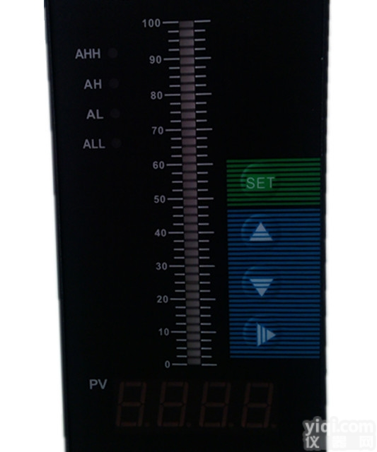 广东仪表批发销售上润同质量<em>高精度</em>单通道<em>光柱</em>显示控制仪