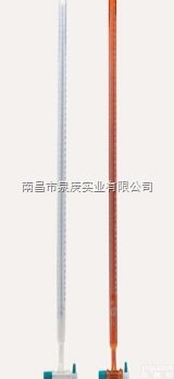 直滴型-透明及棕色  德国ISOLAB进口AS级<em>滴定管</em>10ml玻璃<em>滴定管</em>25ml<em>滴定管</em>50m...