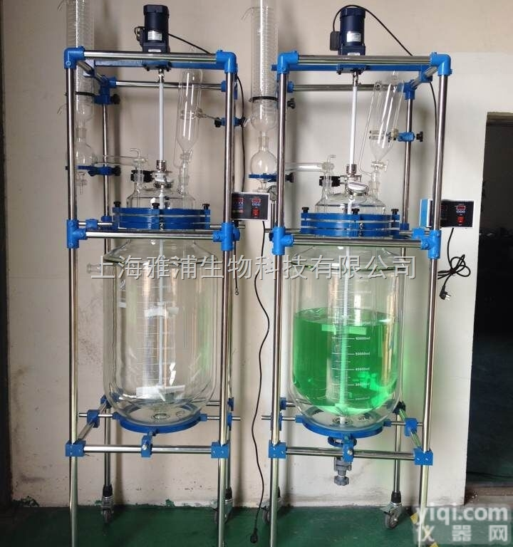 30L  30L双层玻璃<em>反应釜</em> 玻璃<em>反应器</em> 搅拌<em>反应釜</em> 高硼硅<em>反应釜</em>