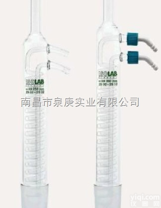 Dimroth  德国ISOLAB进口<em>索氏</em><em>抽取</em>器冷凝管<em>索氏</em><em>提取</em>器冷凝管