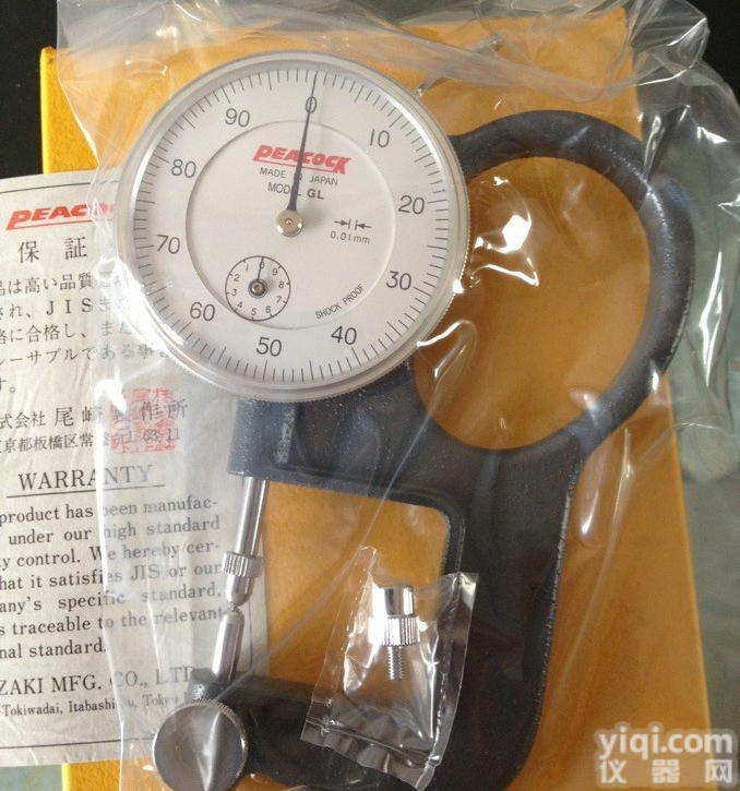 GL/HR-1<em>厚度计</em>，镜片量测专用特殊应用针<em>盘式</em><em>厚度计</em>