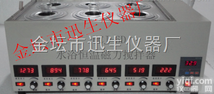 HCJ-6D  <em>水浴</em>恒温<em>磁力</em><em>搅拌器</em>