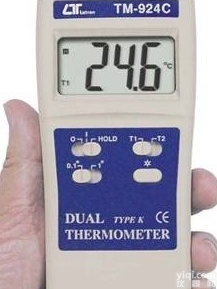 TM-924C  路昌TM-924C<em>迷你</em>双通道温度计|TM924C<em>温度表</em>