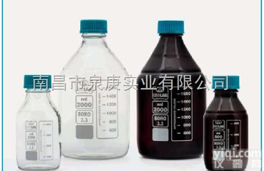 德国ISOLAB进口实验室玻璃储液瓶<em>储存</em>瓶<em>试剂</em>瓶ISO瓶