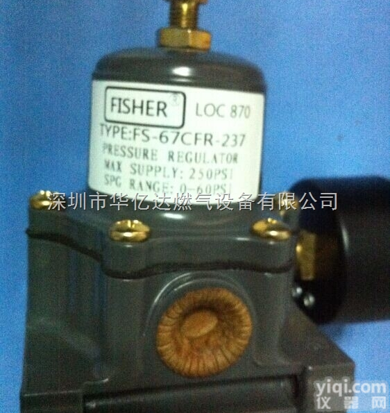一级代理美国Fisher<em>调压器</em> 67CFR-<em>226</em>过滤减压阀