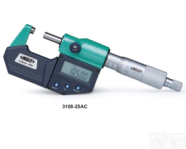英示Insize<em>数显</em><em>外径</em><em>千分尺</em>3108系列
