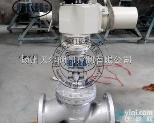 J941H-25C-DN200  <em>电动</em>法兰铸钢<em>截止阀</em>调节<em>防爆</em>型