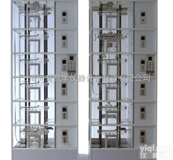 TYDT-2DT6  双联六层透明仿真教学电梯模型|<em>透明仿真电梯教学模型</em>
